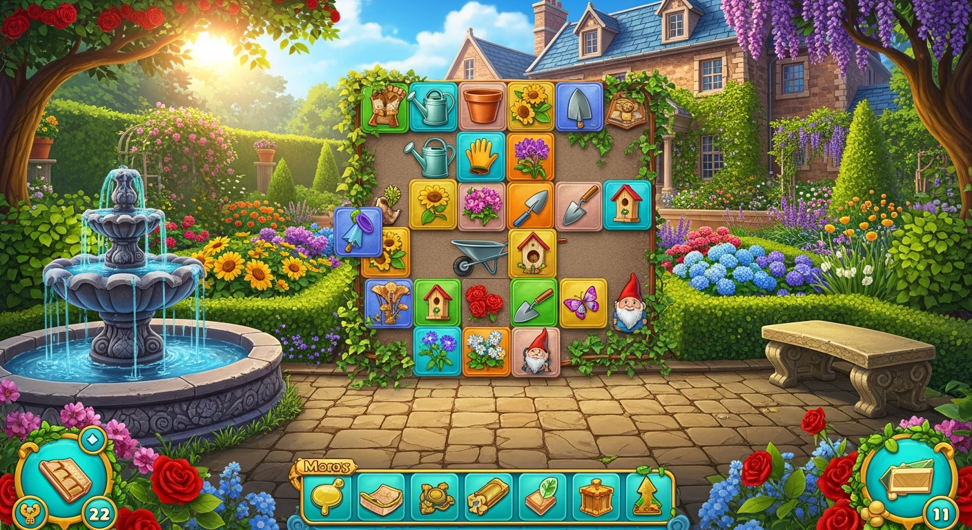 Баннер Gardenscapes