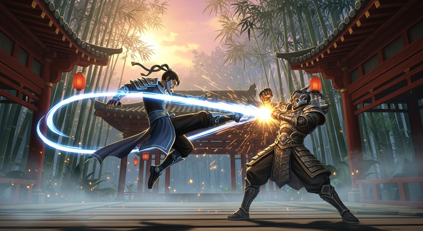 Баннер Shadow Fight 4: Arena