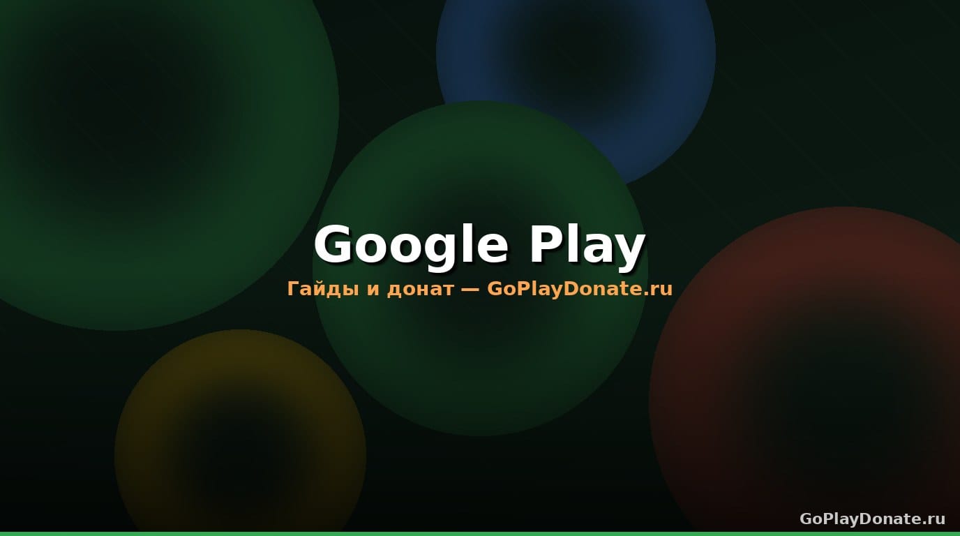 Пополнить Google Play из России 2026: пошаговый гайд