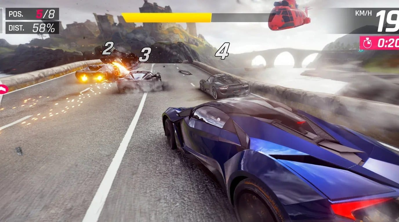 Геймплей Asphalt 9 legends — скриншот из игры