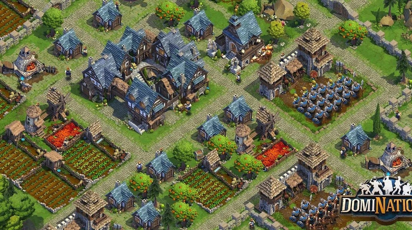 Геймплей DomiNations — скриншот из игры