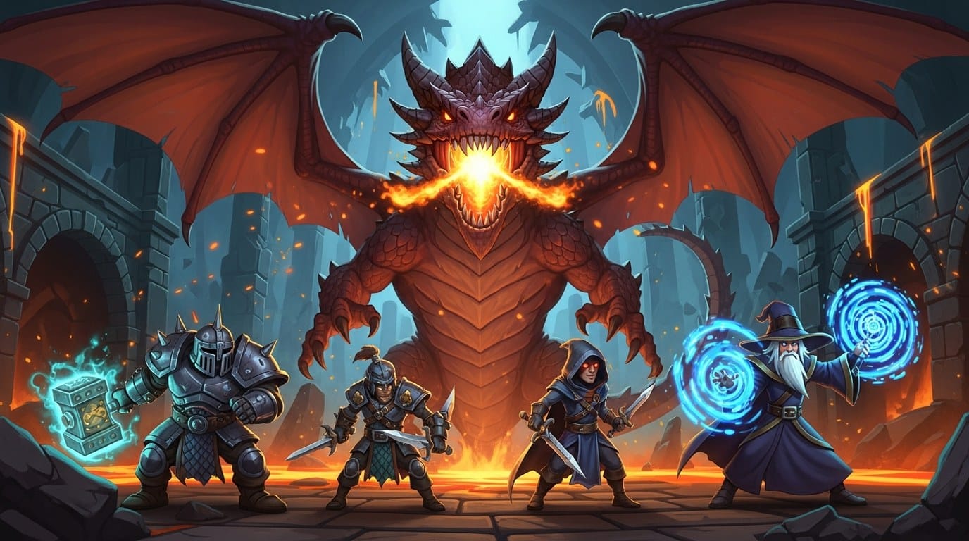 Dungeon Crusher Крушители подземелий: гайд 2026