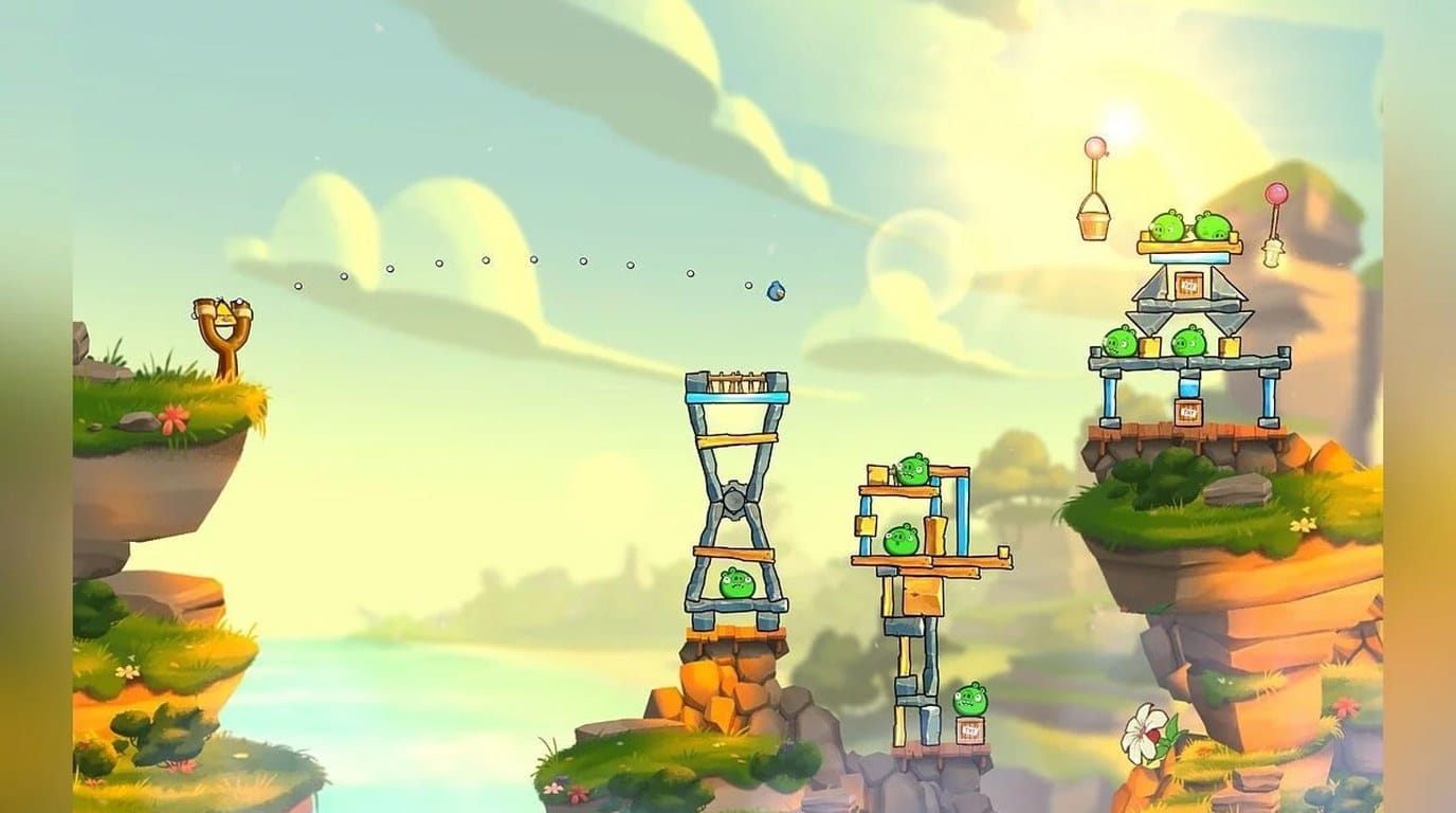 Геймплей Angry birds 2 — скриншот из игры