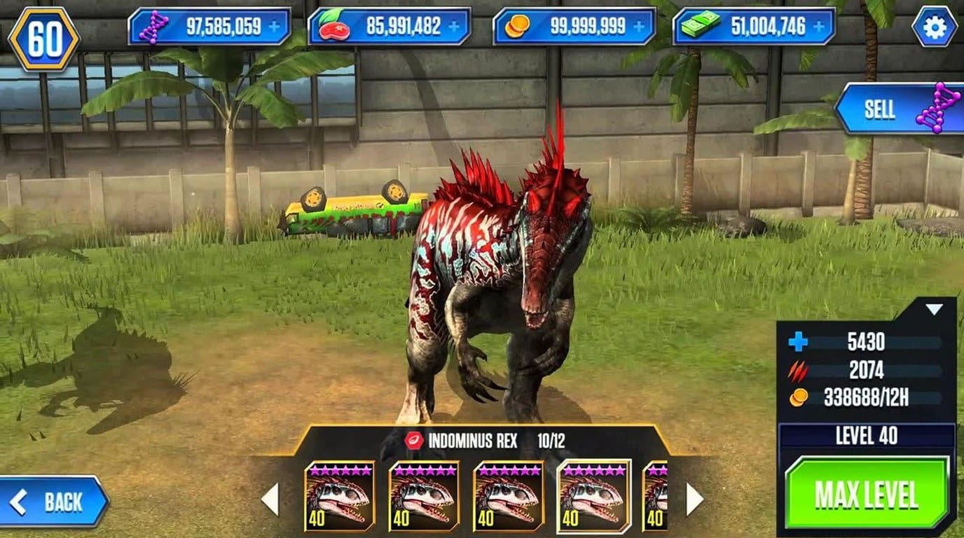 Геймплей Jurassic world — скриншот из игры