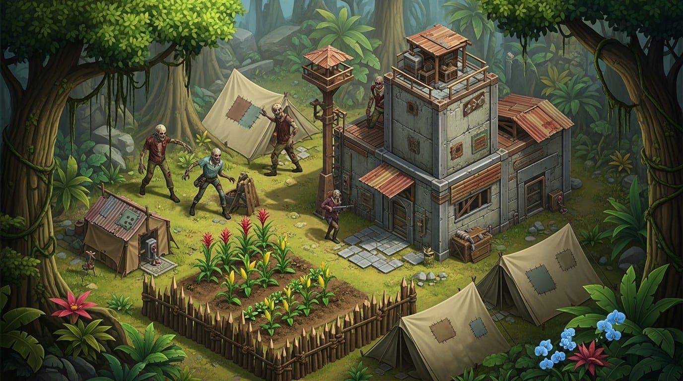 Баннер Puzzles & Survival