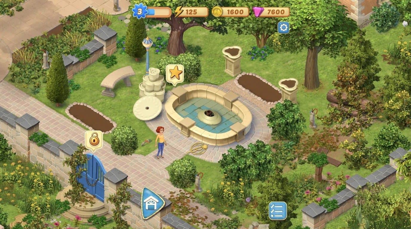 Геймплей Merge Mansion — скриншот из игры