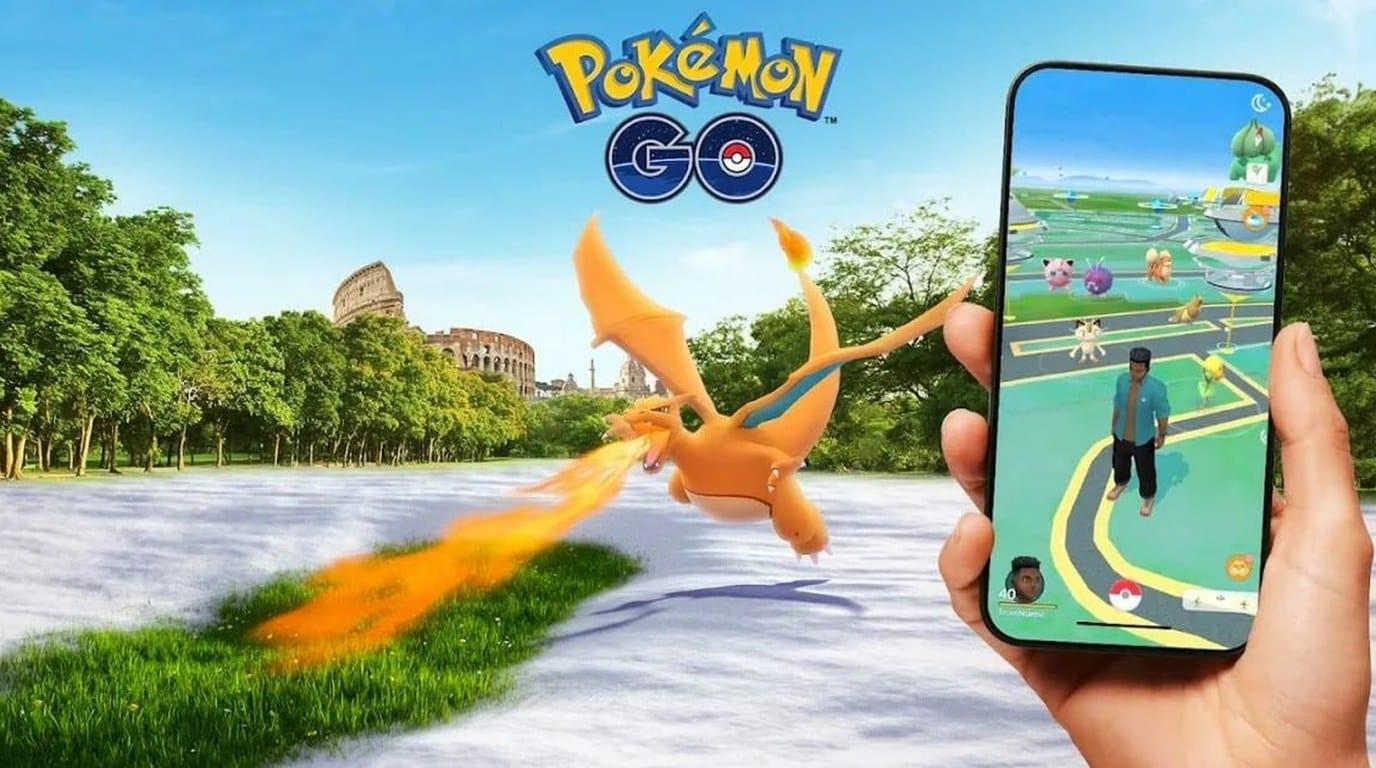 Геймплей Pokemon Go — скриншот из игры
