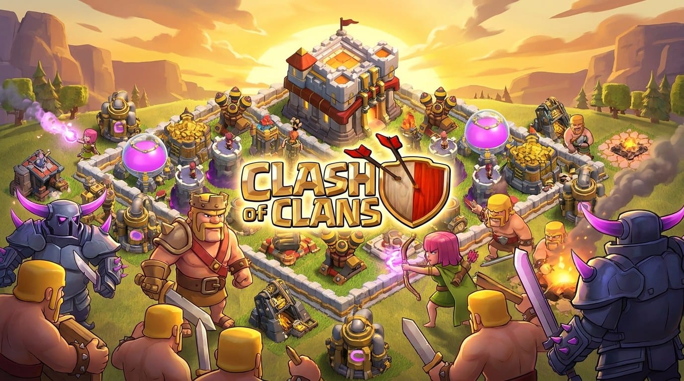 Прокачка в Clash of Clans 2026: как быстро развить базу — обложка
