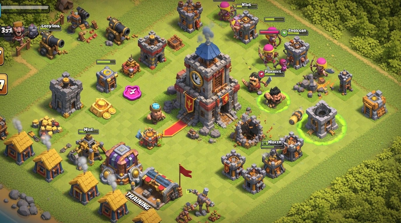 Баннер Clash of Clans