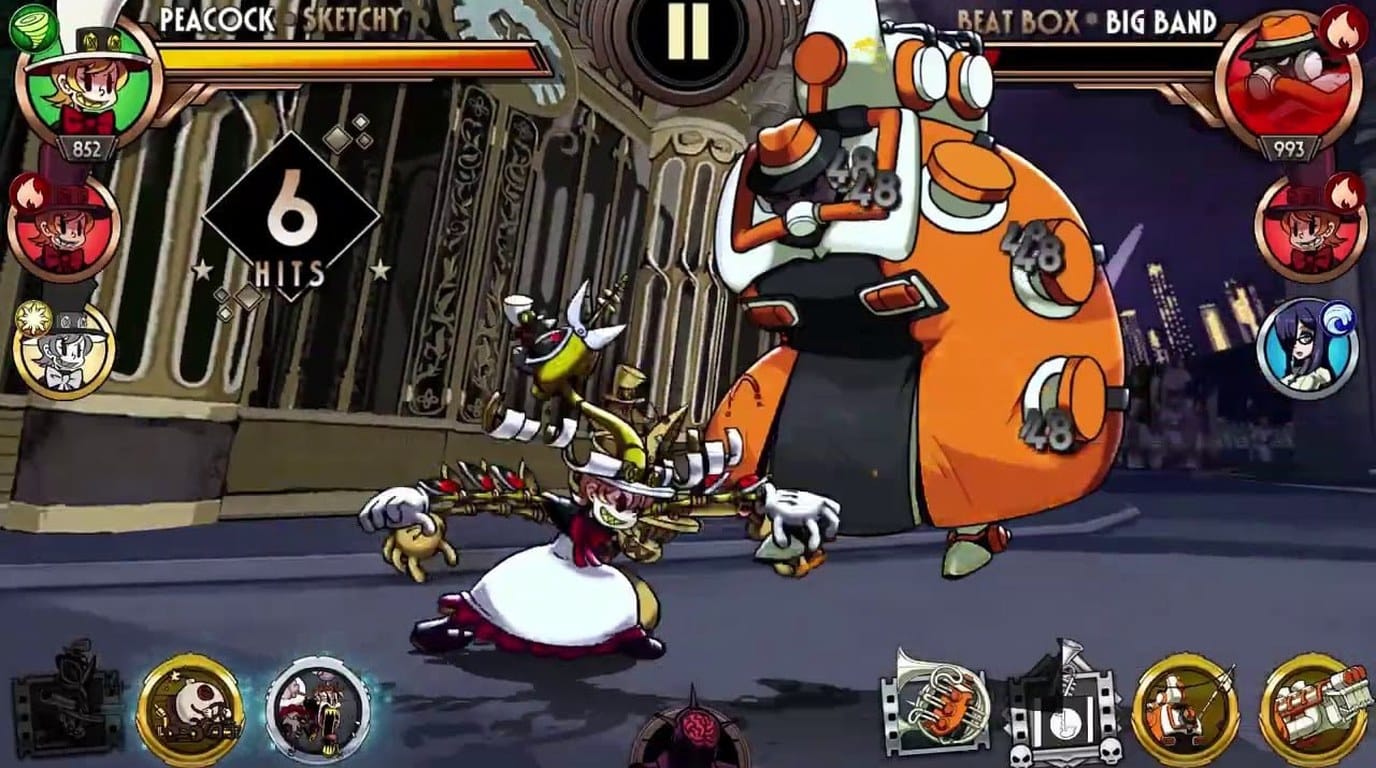 Баннер Skullgirls