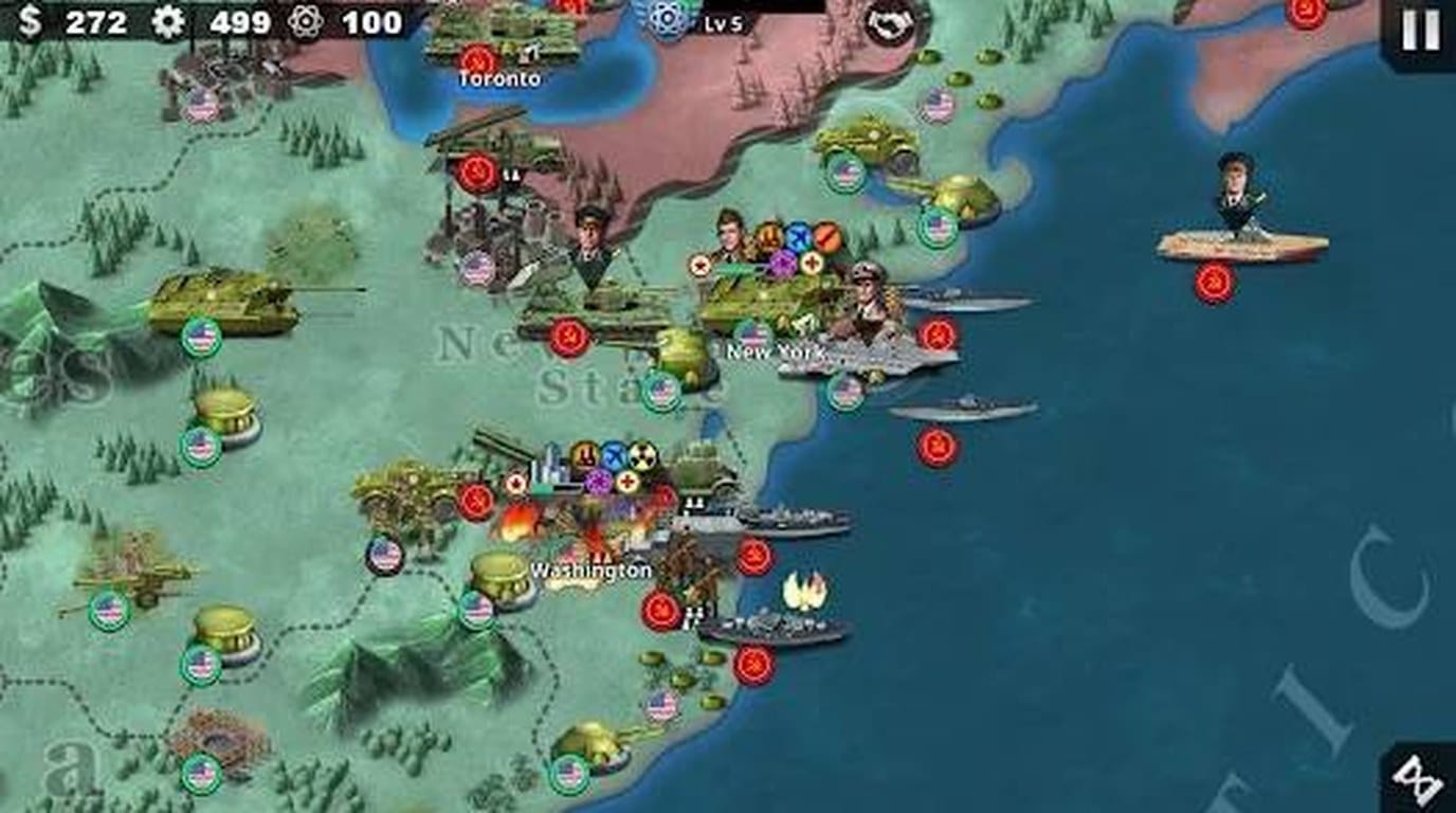 Геймплей World Conqueror 4 — скриншот из игры