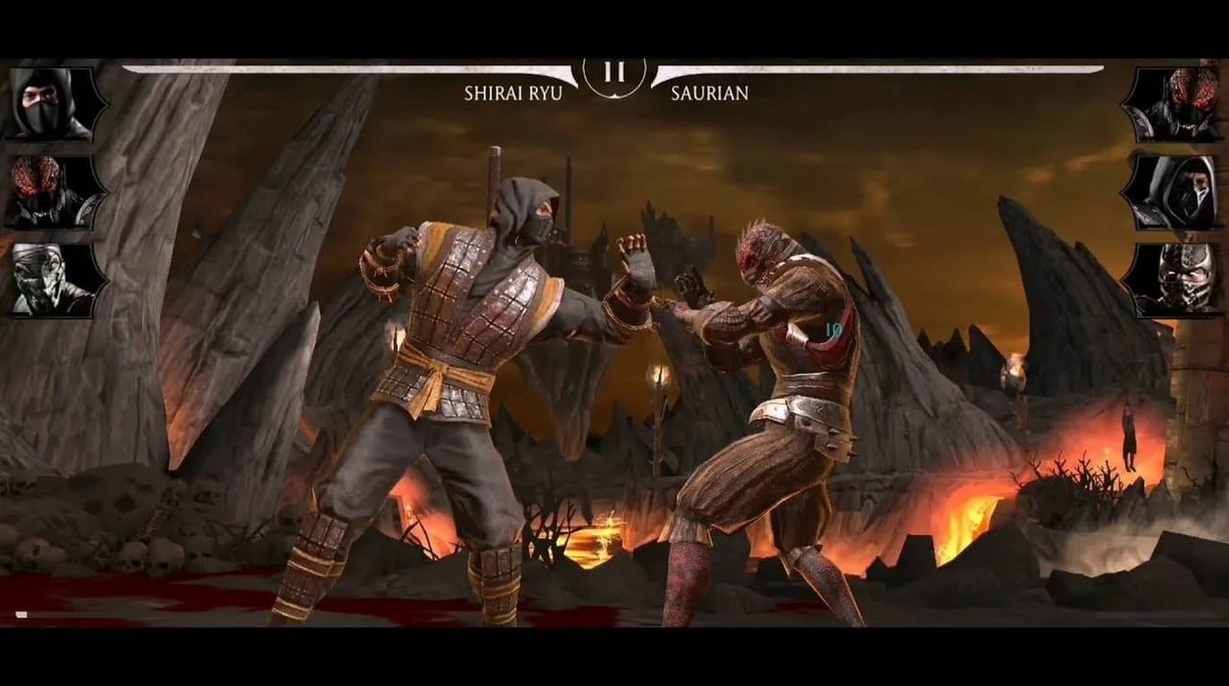 Геймплей Mortal kombat — скриншот из игры