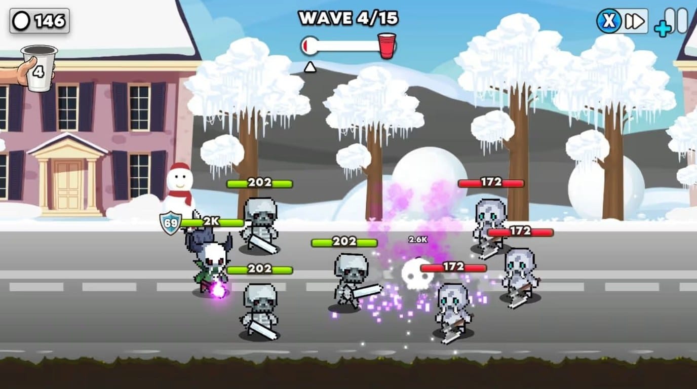 Геймплей Cup Heroes — скриншот из игры